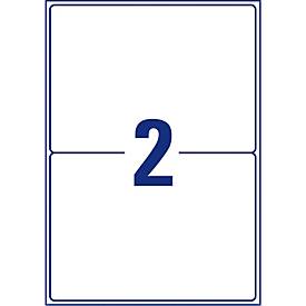 AVERY Zweckform Universal-Etiketten, 199,6 x 143,5 mm, wiederablösbar