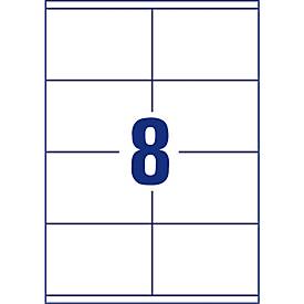 AVERY Zweckform Universal-Etiketten 3426, ultragrip, 105 x 70 mm, 800 Stück