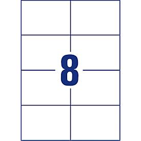 AVERY Zweckform Universal-Etiketten 3427-200, ultragrip, 105 x 74 mm, DP INTERNETMARKE geeignet