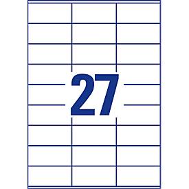 AVERY Zweckform Universal-Etiketten 3479, ultragrip, 70 x 32 mm, 2700 Stück