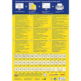 AVERY Zweckform Universal-Etiketten 3484, ultragrip, 105 x 37 mm, 1600 Stück