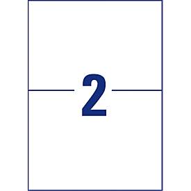 AVERY Zweckform Universal-Etiketten 3655-200, ultragrip, 210 x 148 mm, 400 + 40 Stück