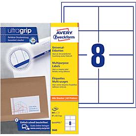 Avery Zweckform Universal-Etiketten 3660, ultragrip, 800 Stück