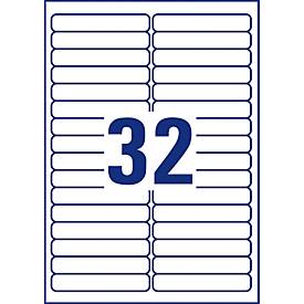 AVERY Zweckform Universal-Etiketten, 96 x 16,9 mm, wiederablösbar