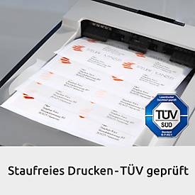 Avery® Zweckform Versand-Etiketten LR7168, permanenthaftend, druckergeeignet, Recycling-Papier, rechteckig, naturweiß, 200 Stück auf 100 Blatt
