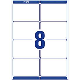 AVERY® Zweckform Versandetiketten, ultragrip, 99,1 x 67,7 mm, 2000 Stück