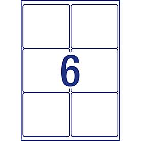 AVERY® Zweckform Versandetiketten, ultragrip, 99,1 x 93,1 mm, 600 Stück