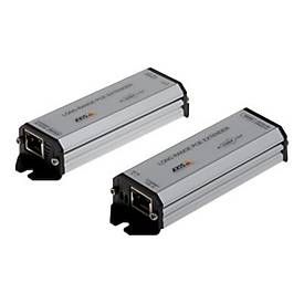 AXIS Long range PoE Extender kit - Repeater - 100Mb LAN - 10Base-T, 100Base-TX - RJ-45 / RJ-45 - bis zu 1 km