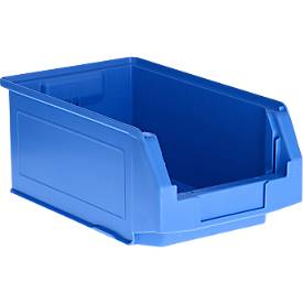 Bac à bec LF 321 SSI Schäfer, polypropylène, L 350 x l. 220 x H 145 mm, 7,5 L, bleu, 5 pièces