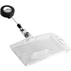 Badgehouder Duo transparant type C I, 10 st.