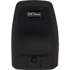 BakkerElkhuizen DXT 2 Precision Mouse, kabelgebunden, vier DPI Stufen (500, 1000, 1500, 2000), Laser-Sensor, Plug & Play, ergonomisch, für Rechts- und Linkshänder, B 45 x H 81 x T 56 mm, grau/silber