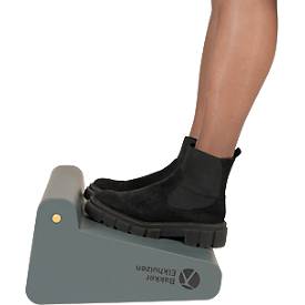 BakkerElkhuizen Fußstütze FootRest No.3, ergonomisch, geräuschlos, kippbar, 2 Höheneinstellungen, dunkelgrau