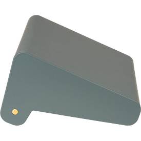 BakkerElkhuizen Fußstütze FootRest No.3, ergonomisch, geräuschlos, kippbar, 2 Höheneinstellungen, dunkelgrau