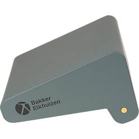 BakkerElkhuizen Fußstütze FootRest No.3, ergonomisch, geräuschlos, kippbar, 2 Höheneinstellungen, dunkelgrau