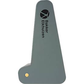 BakkerElkhuizen Fußstütze FootRest No.3, ergonomisch, geräuschlos, kippbar, 2 Höheneinstellungen, dunkelgrau