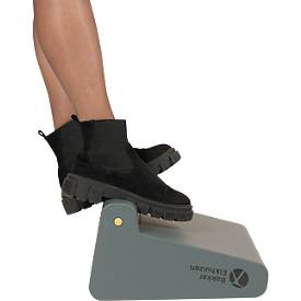BakkerElkhuizen Fußstütze FootRest No.3, ergonomisch, geräuschlos, kippbar, 2 Höheneinstellungen, dunkelgrau