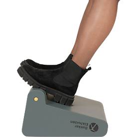 BakkerElkhuizen Fußstütze FootRest No.3, ergonomisch, geräuschlos, kippbar, 2 Höheneinstellungen, dunkelgrau