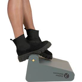 BakkerElkhuizen Fußstütze FootRest No.3, ergonomisch, geräuschlos, kippbar, 2 Höheneinstellungen, dunkelgrau