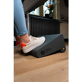 BakkerElkhuizen Fußstütze FootRest No.3, ergonomisch, geräuschlos, kippbar, 2 Höheneinstellungen, dunkelgrau