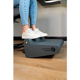 BakkerElkhuizen Fußstütze FootRest No.3, ergonomisch, geräuschlos, kippbar, 2 Höheneinstellungen, dunkelgrau