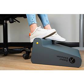 BakkerElkhuizen Fußstütze FootRest No.3, ergonomisch, geräuschlos, kippbar, 2 Höheneinstellungen, dunkelgrau