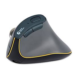 Bakker Elkhuizen FastForward - vertical mouse - 24 GHz USB-C Bluetooth 51 - dark grey black - Vertical mouse Grau - Image 2