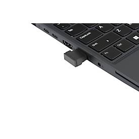 BakkerElkhuizen Vertikalmaus HandShake 3-Mode, ergonomisch, für Rechtshänder, 7 Tasten und Scrollrad, 1000-6400 dpi, USB/Bluetooth/Kabel, grau-schwarz