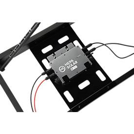 Balkonkraftwerk HEPA Solar Premium 800, Leistung 800 W, Mikrowechselrichter mit WLAN, 5 m Kabel, schwarz