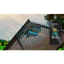 Balkonkraftwerk HEPA Solar Premium 800, Leistung 800 W, Mikrowechselrichter mit WLAN, 5 m Kabel, schwarz