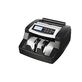 Banknotenzähler ratiotec® rapidcount B40, Euro-Noten, mit Echtheitsprüfung, Stückzählung, Schwarz