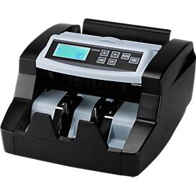 Banknotenzähler ratiotec® rapidcount B20, Euro-Noten, mit Echtheitsprüfung, Stückzählung
