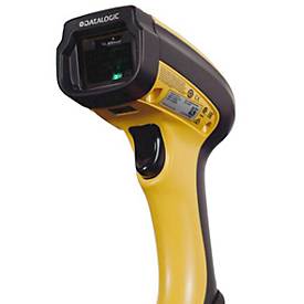 Barcodescanner Datalogic PowerScan PM9100 USB Kit, Funkreichweite 50 m, IP65, Fallschutz bis 2 m, ohne Display, inkl. Zubehör