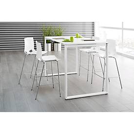 Barhocker 'Fondo', weiß