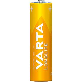 Batterie AA/Mignon VARTA Longlife, hohe Lebens- & Lagerdauer, 1,5 V, 4 Stück