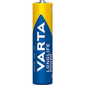 Batterien VARTA Longlife Power, Micro AAA, Spannung 1,5 V, Big Box mit 24 Stück