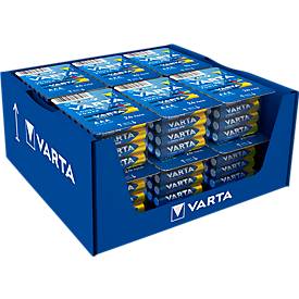 Batterien VARTA Longlife Power, Micro AAA, Spannung 1,5 V, Big Box mit 24 Stück