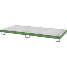 Bauer Auffangwanne Typ AW8, grün (RAL 6011)