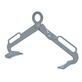 Bauer Fassgreifer LGZ 60, bis 150 kg, B 555 x T 150 x H 325 mm, verzinkt