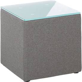 Beistelltisch Wienea, grau