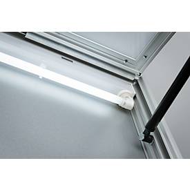 Beleuchtung als Zubehör für Schaukästen, Tiefe 60 mm