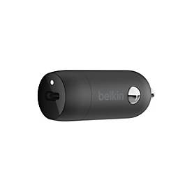 Belkin BoostCharge - Auto-Netzteil - 30 Watt - 3 A - Fast Charge, Power Delivery 3.1 (24 pin USB-C)