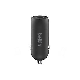 Belkin BoostCharge - Auto-Netzteil - 30 Watt - 3 A - Fast Charge, Power Delivery 3.1 (USB-C)