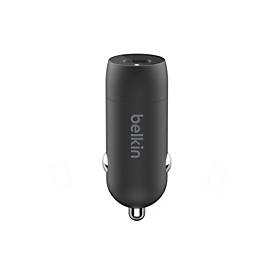 Belkin BoostCharge - Auto-Netzteil - 30 Watt - 3 A - Fast Charge, Power Delivery 3.1 (USB-C)