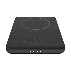 Belkin BoostCharge - Induktive Power Bank - dünn - 5000 mAh - 15 Watt - Fast Charge (USB-C)