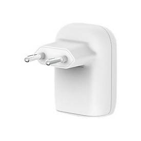 Belkin BoostCharge - Netzteil - 37 Watt - PD 3.0 - 2 Ausgabeanschlussstellen (USB, USB-C)