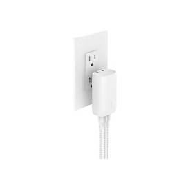 Belkin BoostCharge - Netzteil - PPS-Technologie - 67 Watt - 3.25 A - PD 3.0, Power Delivery 3.1 - 3 Ausgabeanschlussstellen (USB-C)