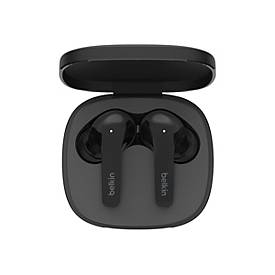 Belkin SoundForm Flow - True Wireless-Kopfhörer mit Mikrofon - im Ohr - Bluetooth - aktive Rauschunterdrückung - Schwarz