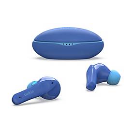 Belkin SoundForm Nano for Kids - True Wireless-KopfhÃ¶rer mit Mikrofon - im Ohr - Bluetooth - Blau