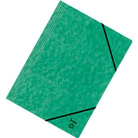 bene Dreiflügelmappe Vario, DIN A4, grün