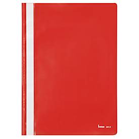 bene Sichthefter, DIN A4, Polypropylen, 25 Stück, rot